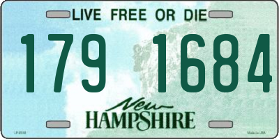 NH license plate 1791684