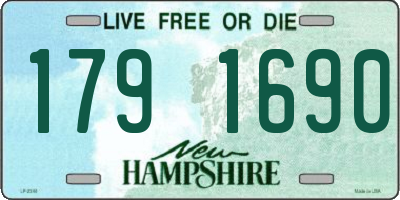 NH license plate 1791690