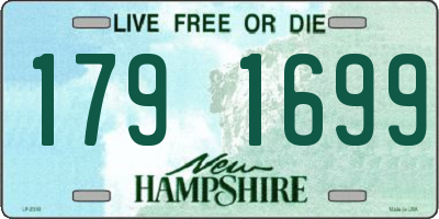NH license plate 1791699