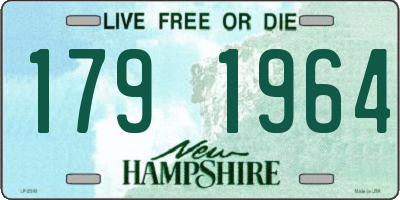NH license plate 1791964