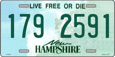 NH license plate 1792591