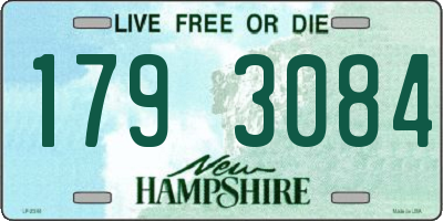 NH license plate 1793084