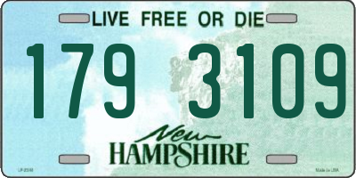 NH license plate 1793109