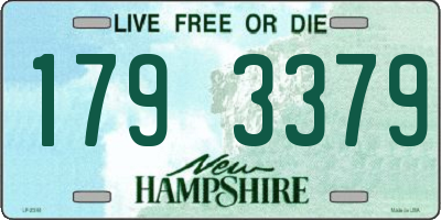 NH license plate 1793379