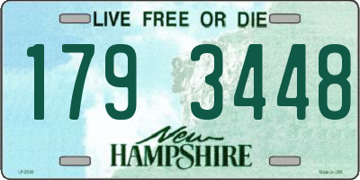 NH license plate 1793448