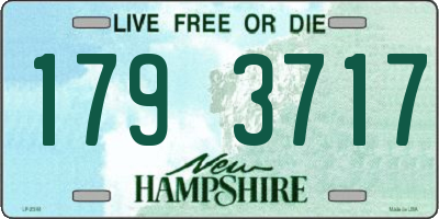 NH license plate 1793717