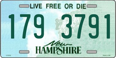 NH license plate 1793791