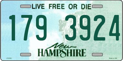 NH license plate 1793924