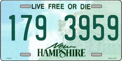 NH license plate 1793959
