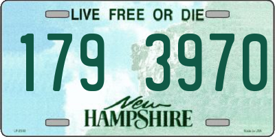 NH license plate 1793970