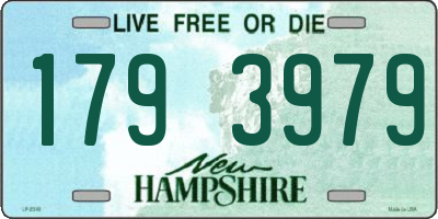 NH license plate 1793979