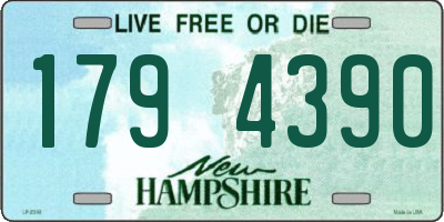 NH license plate 1794390