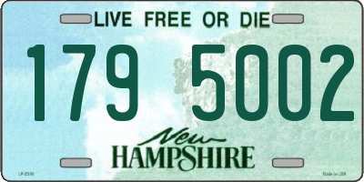 NH license plate 1795002