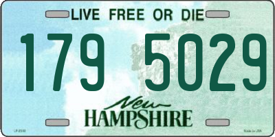 NH license plate 1795029