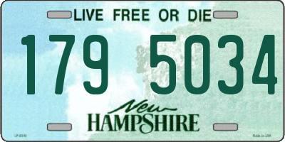NH license plate 1795034