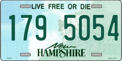 NH license plate 1795054