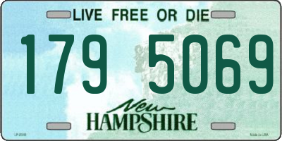 NH license plate 1795069