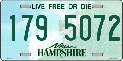 NH license plate 1795072