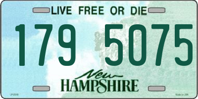 NH license plate 1795075