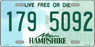 NH license plate 1795092