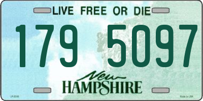 NH license plate 1795097