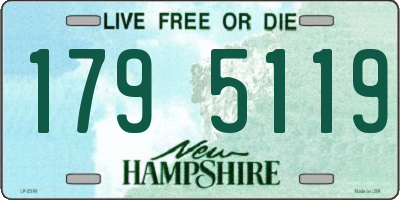 NH license plate 1795119