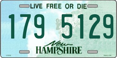 NH license plate 1795129
