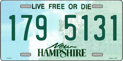 NH license plate 1795131