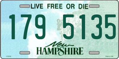 NH license plate 1795135