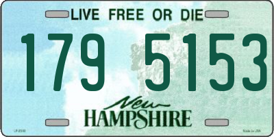 NH license plate 1795153