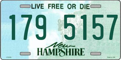 NH license plate 1795157