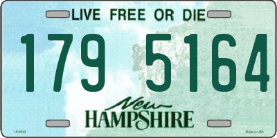 NH license plate 1795164