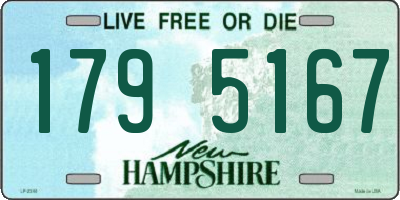 NH license plate 1795167