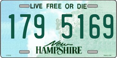 NH license plate 1795169