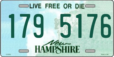 NH license plate 1795176