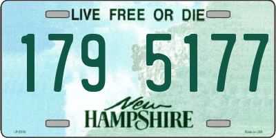 NH license plate 1795177