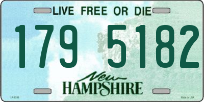 NH license plate 1795182