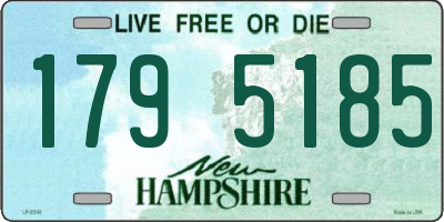 NH license plate 1795185