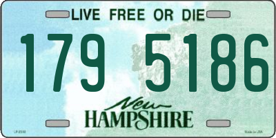 NH license plate 1795186