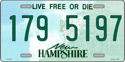 NH license plate 1795197