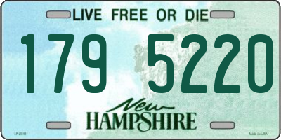 NH license plate 1795220