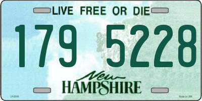 NH license plate 1795228