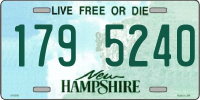 NH license plate 1795240