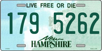 NH license plate 1795262