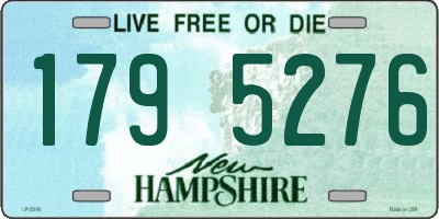 NH license plate 1795276