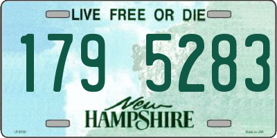 NH license plate 1795283