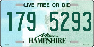 NH license plate 1795293