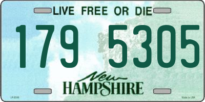 NH license plate 1795305