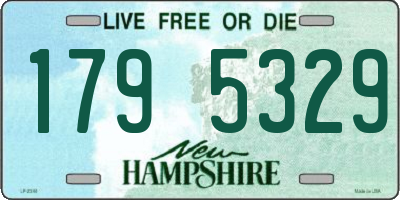 NH license plate 1795329