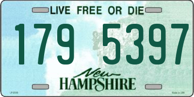 NH license plate 1795397